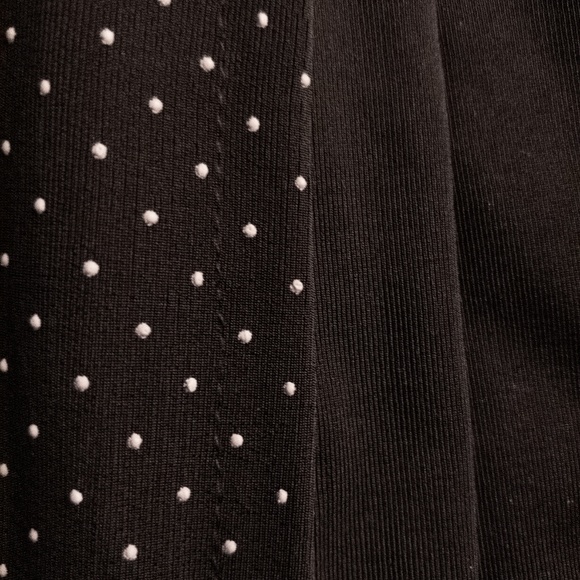 Black and White Dotted Dress - Picture 3 of 3